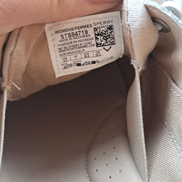 Sperry Classic Top-Sider Songfish Saffiano Leather Boat Shoes Lightweight - Picture 6 of 9